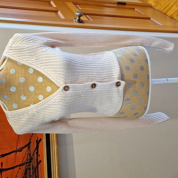 Free People Game On White Swan cropped ribbed balletcore cardigan - Picture 4 of 14